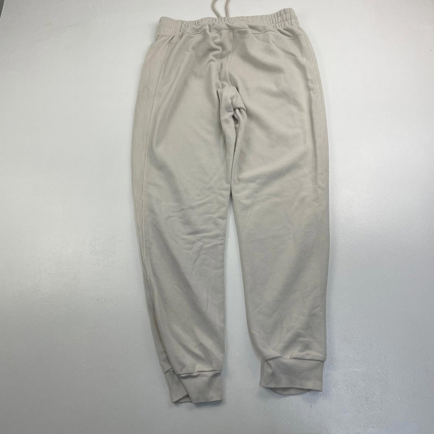 Adidas Jogger Trousers Casual Beige Athletic Women L