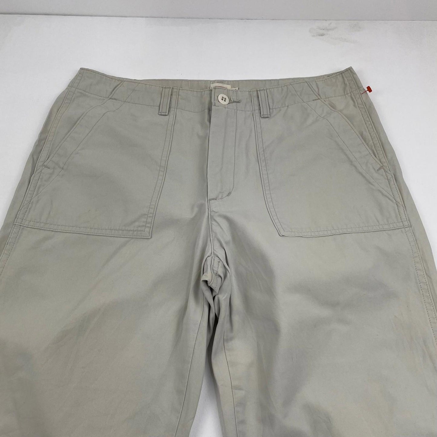 LEVI'S Trousers Casual Relaxed Fit Beige Mens Label Size 29