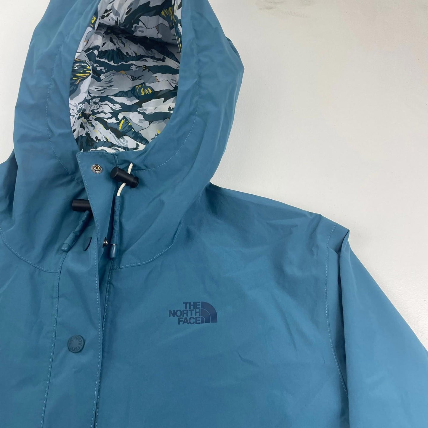 THE NORTH FACE Jacket Hooded Blue Women's  Medium