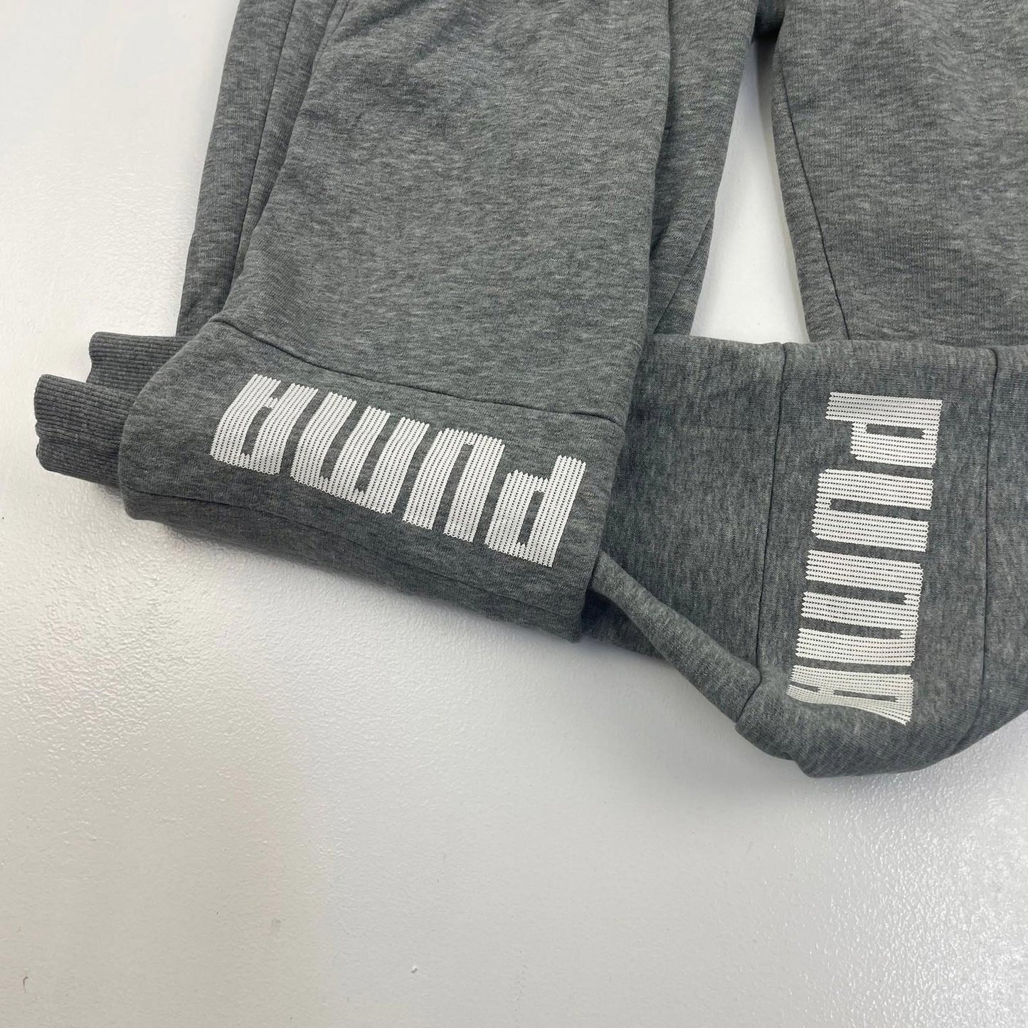Puma Jogger Sweatpants Athletic Casual Grey Mens S