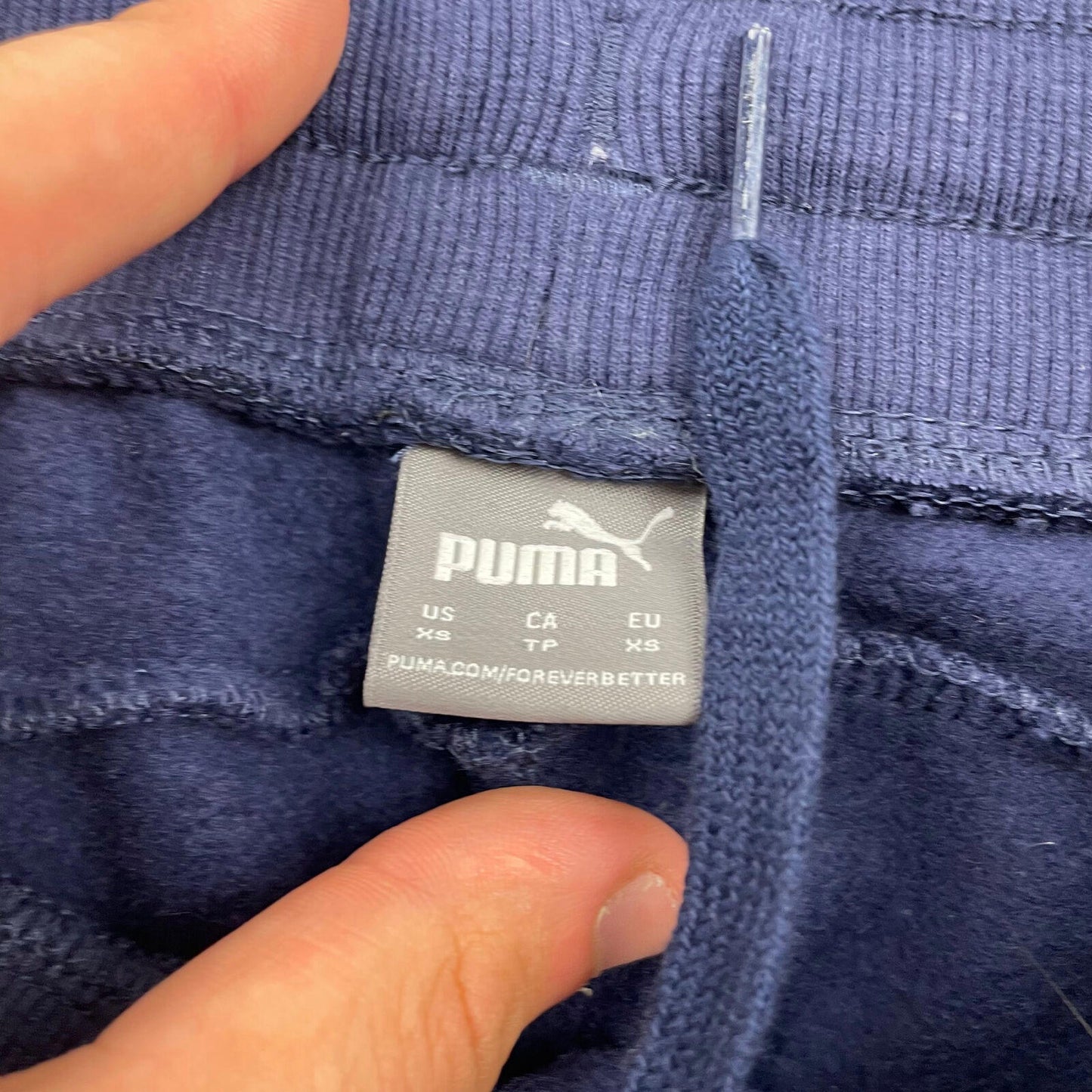 PUMA Mens Blue Joggers , Jogging Bottoms , Size XS