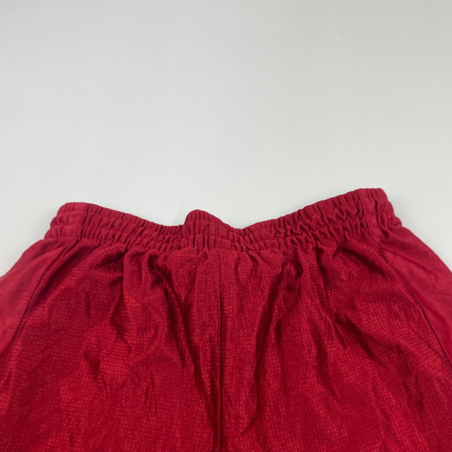 STARTER Basketball Shorts Red Elastic Waist Mens S