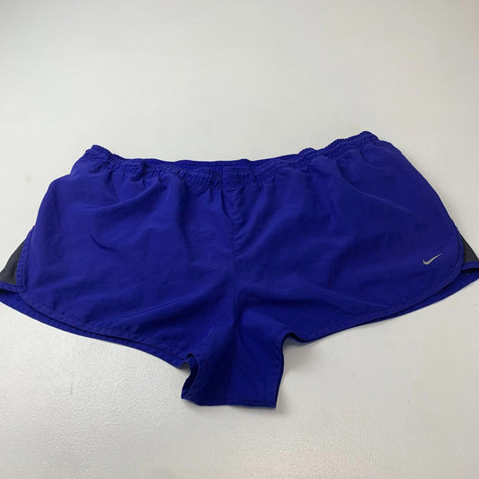 NIKE Dri-Fit Running Shorts Athletic Blue Mens XL