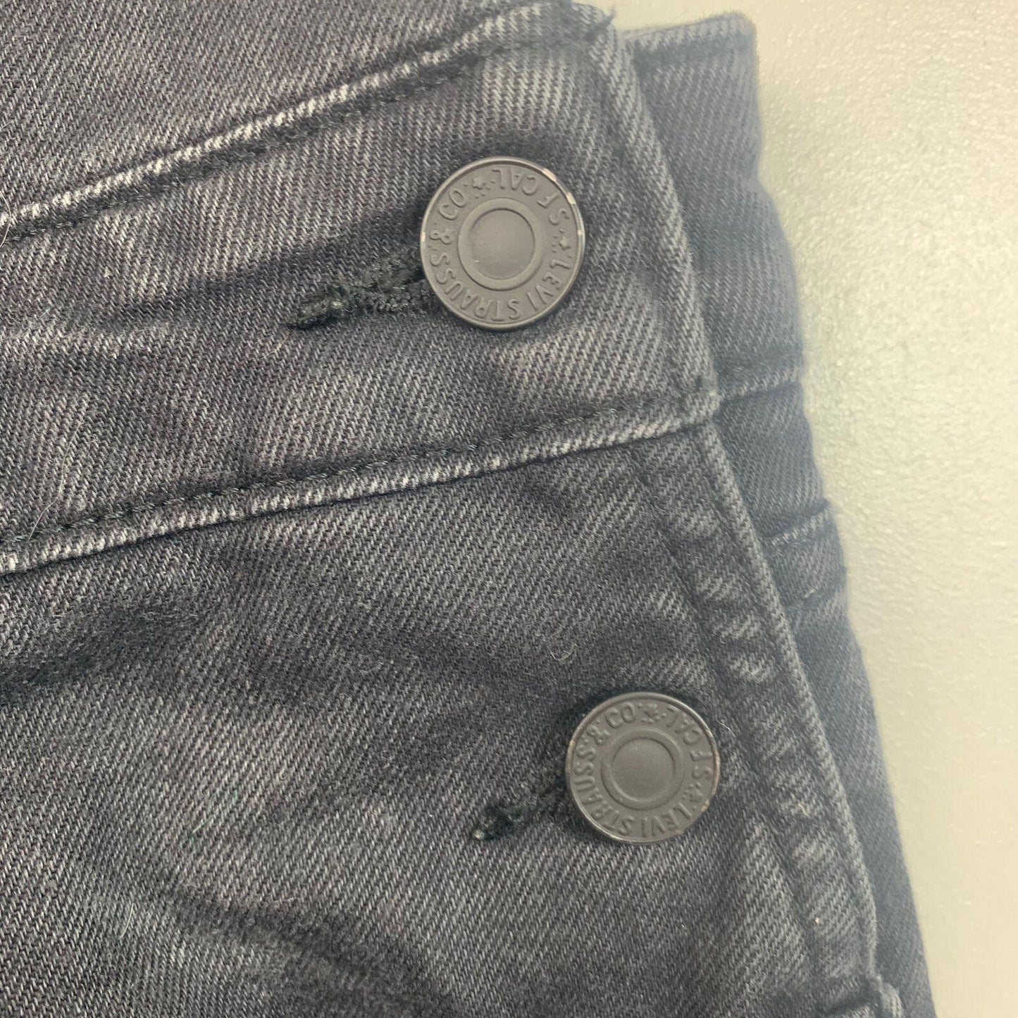 Women’s LEVIS Black Dungarees / Small / Sample Garment