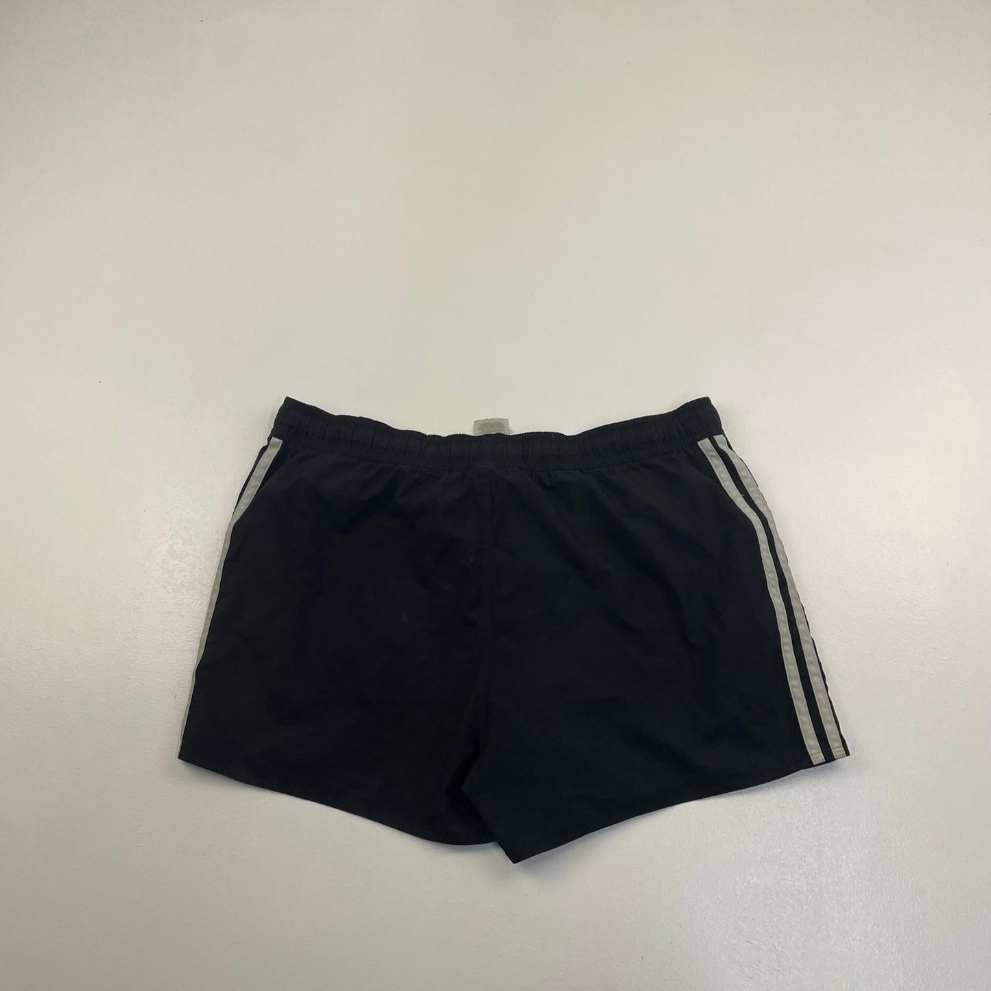 ADIDAS Activewear Shorts Casual Athletic Black Striped Mens UK 38