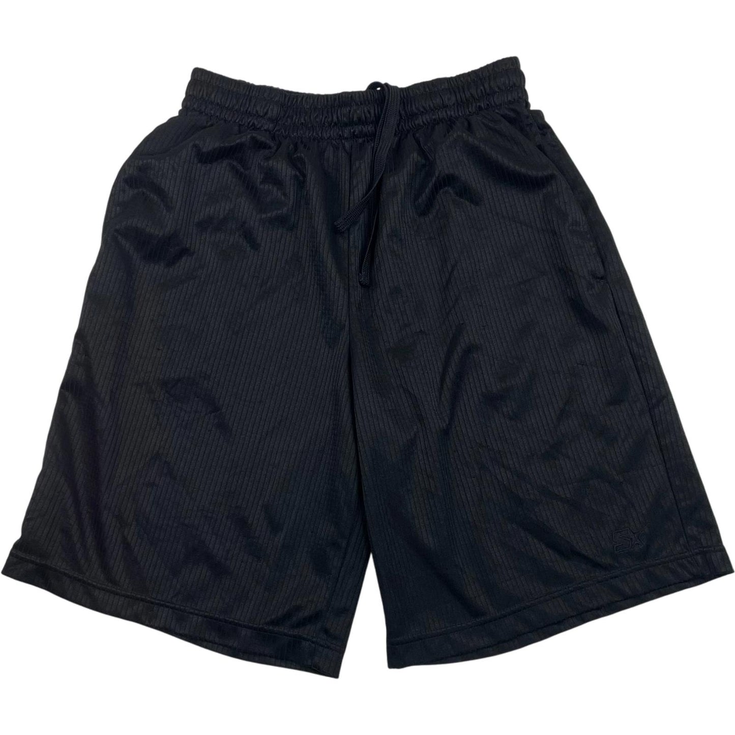 STARTER Athletic Shorts Elastic Waist Black Mens Small S
