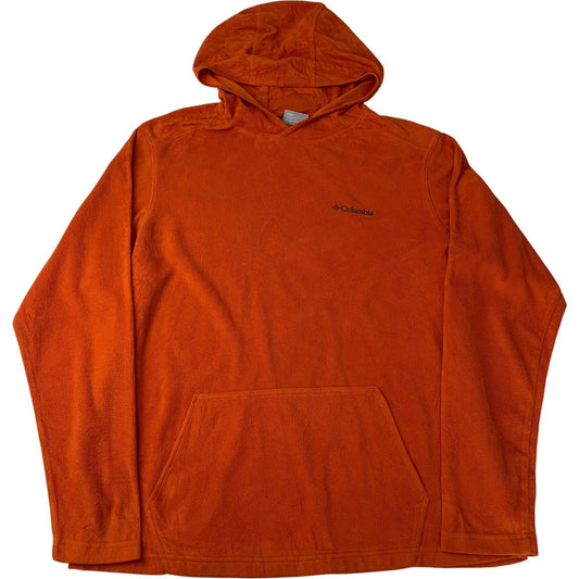 Columbia Pullover Hoodie Fleece Casual Orange Women L