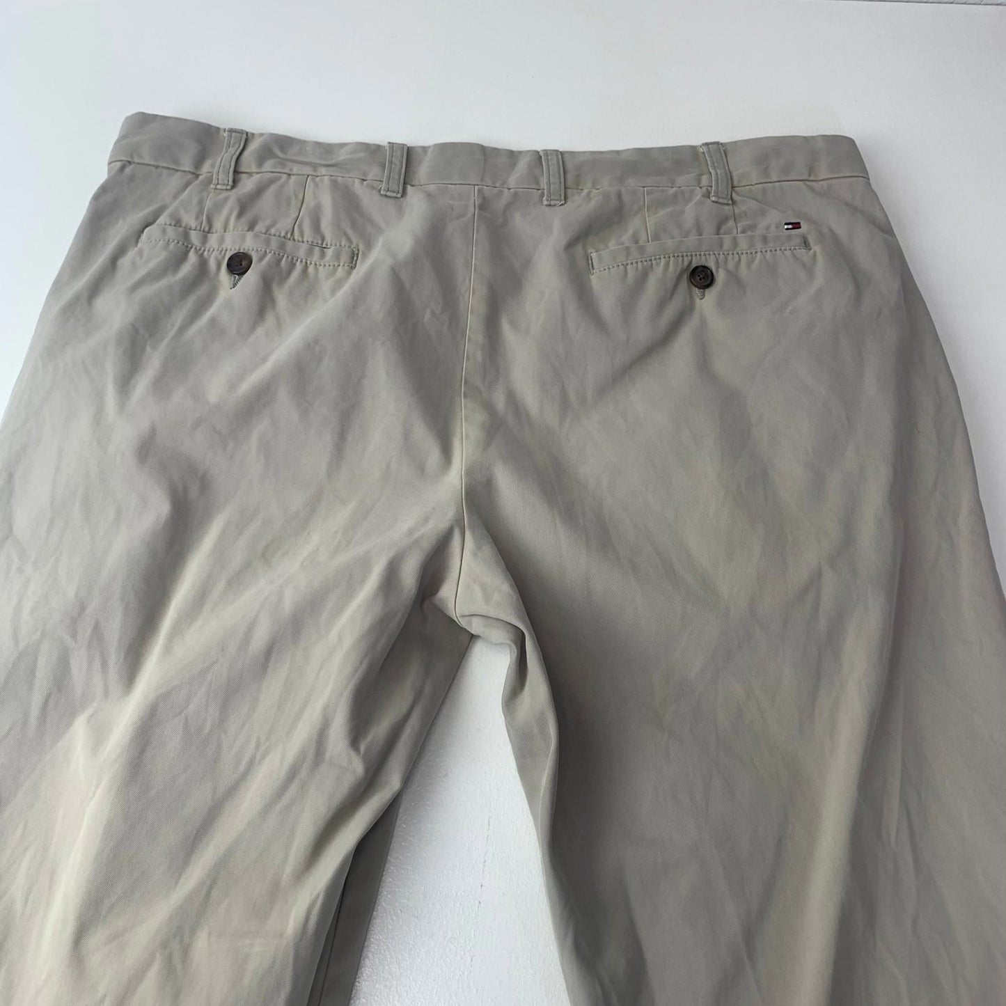 Tommy Hilfiger Trousers Tailored Fit Chino Classic Beige Mens 38/30