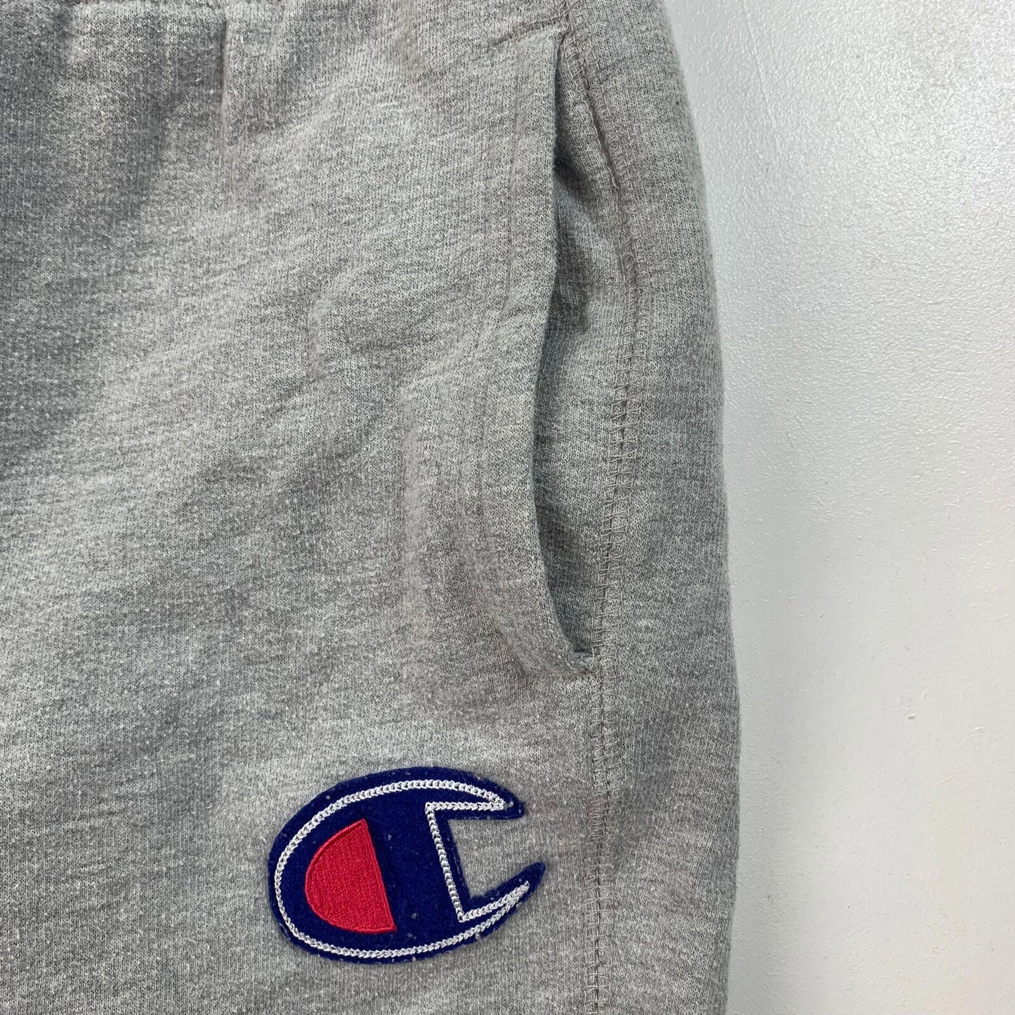 Women’s Vintage CHAMPION Jogging Bottoms / Small / Light Grey Joggers / Straight