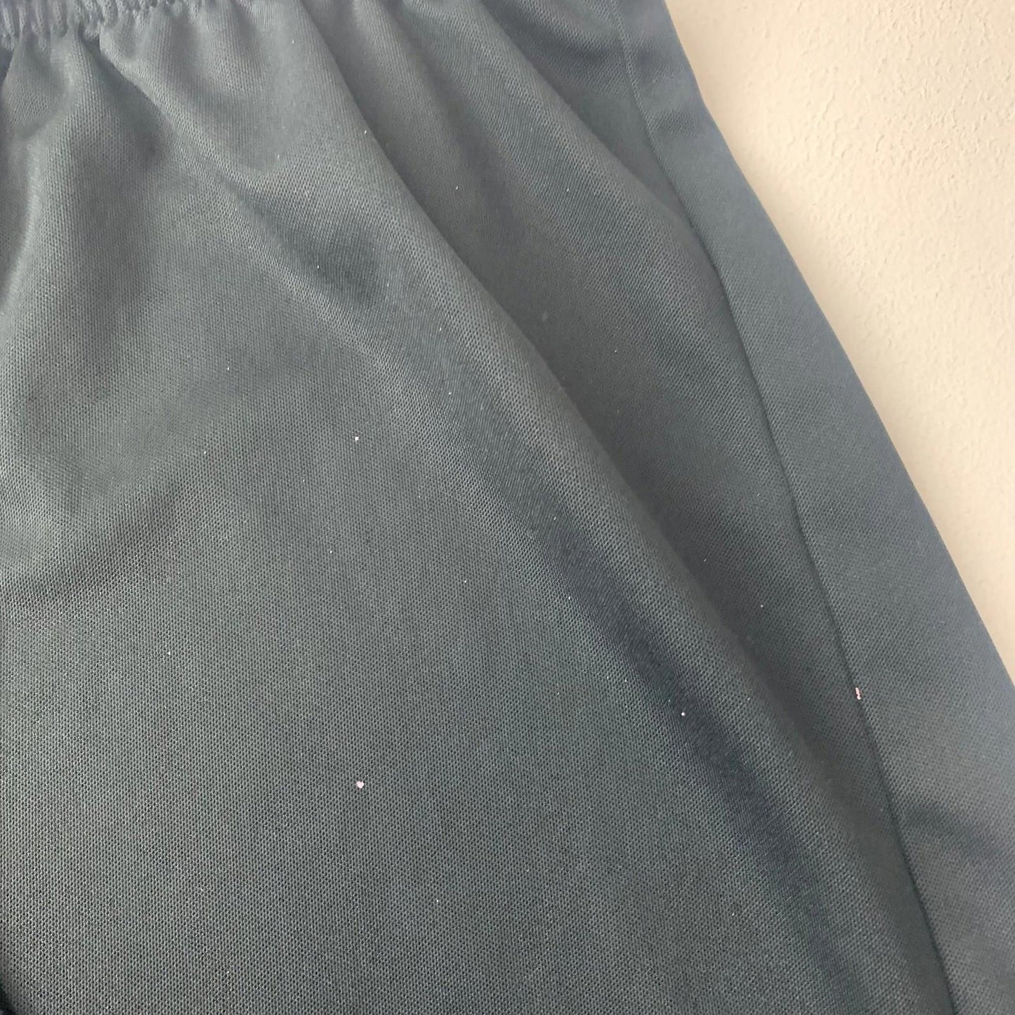 Adidas Men's Climalite Black Athletic Shorts Drawstring Logo UK M