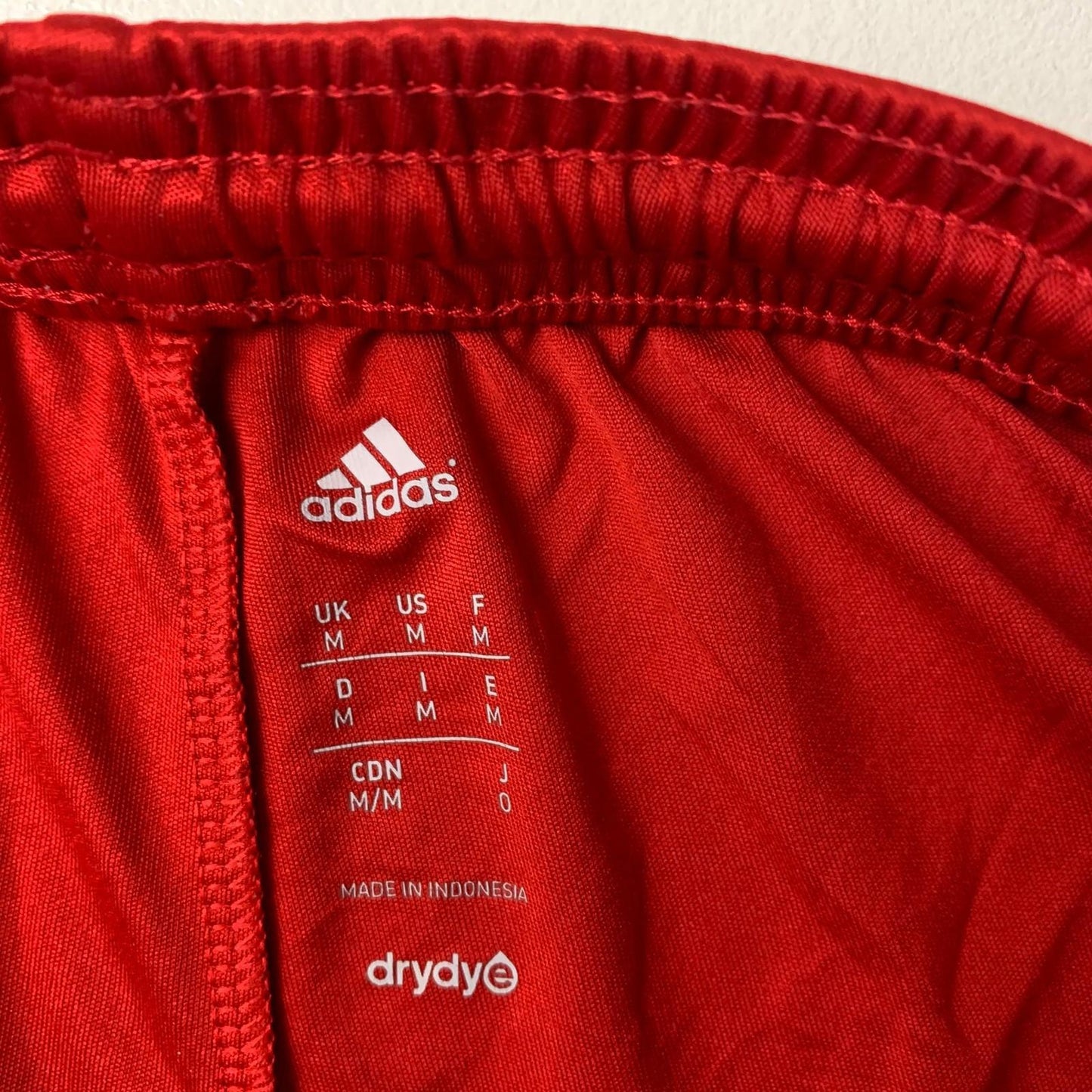 ADIDAS Climacool Sports Shorts Red Striped Athletic Boys Medium