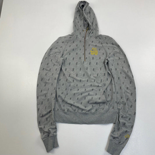 Women’s NIKE Grey 1/4 Zip Hoodie , Size M 12-14