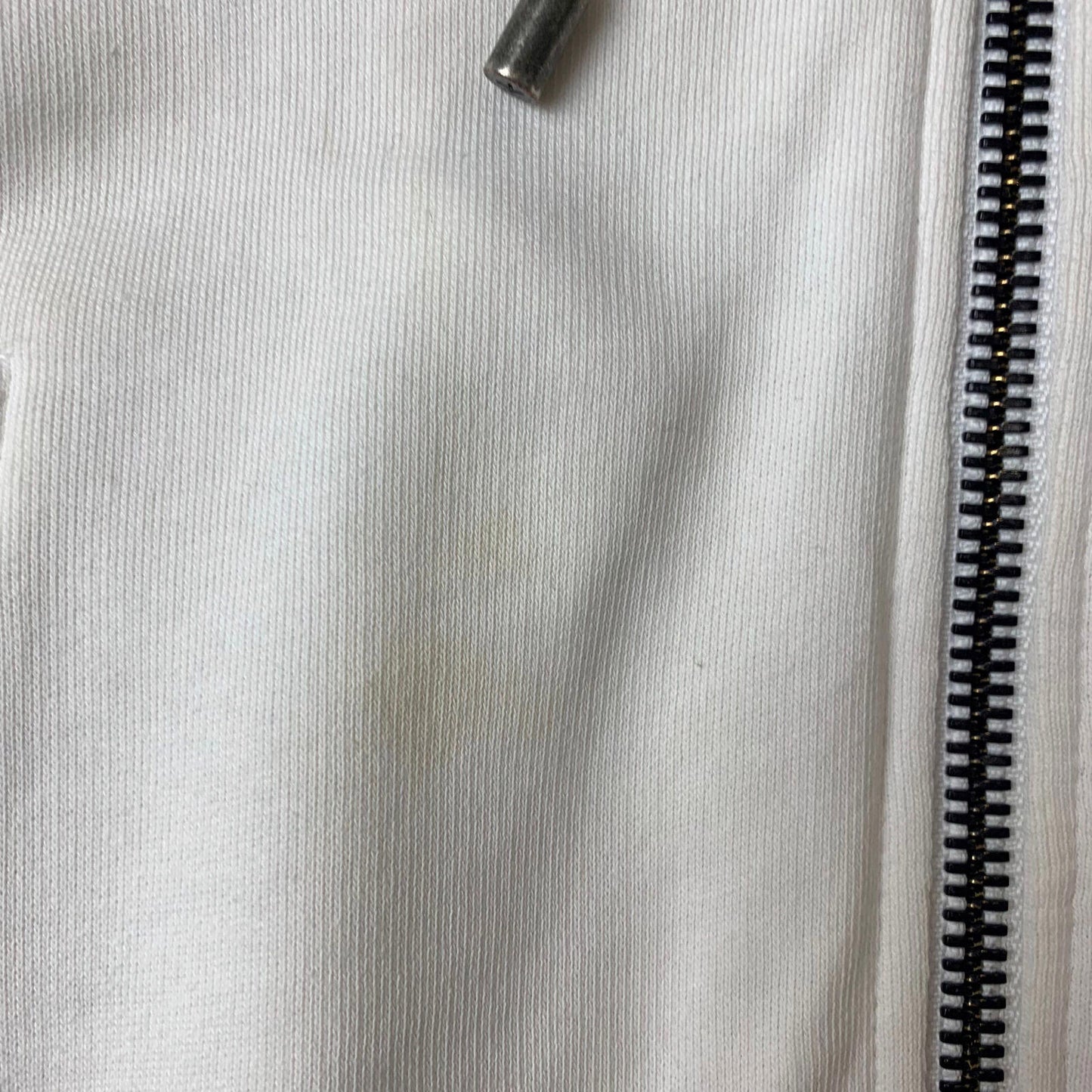 Women’s KENZO PARIS Hoodie / White / Small / Embroidered Spellout / Zip Pockets