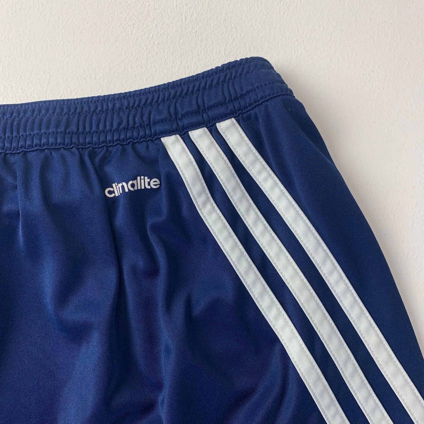 Adidas Climalite Athletic Shorts Navy White Mens XL