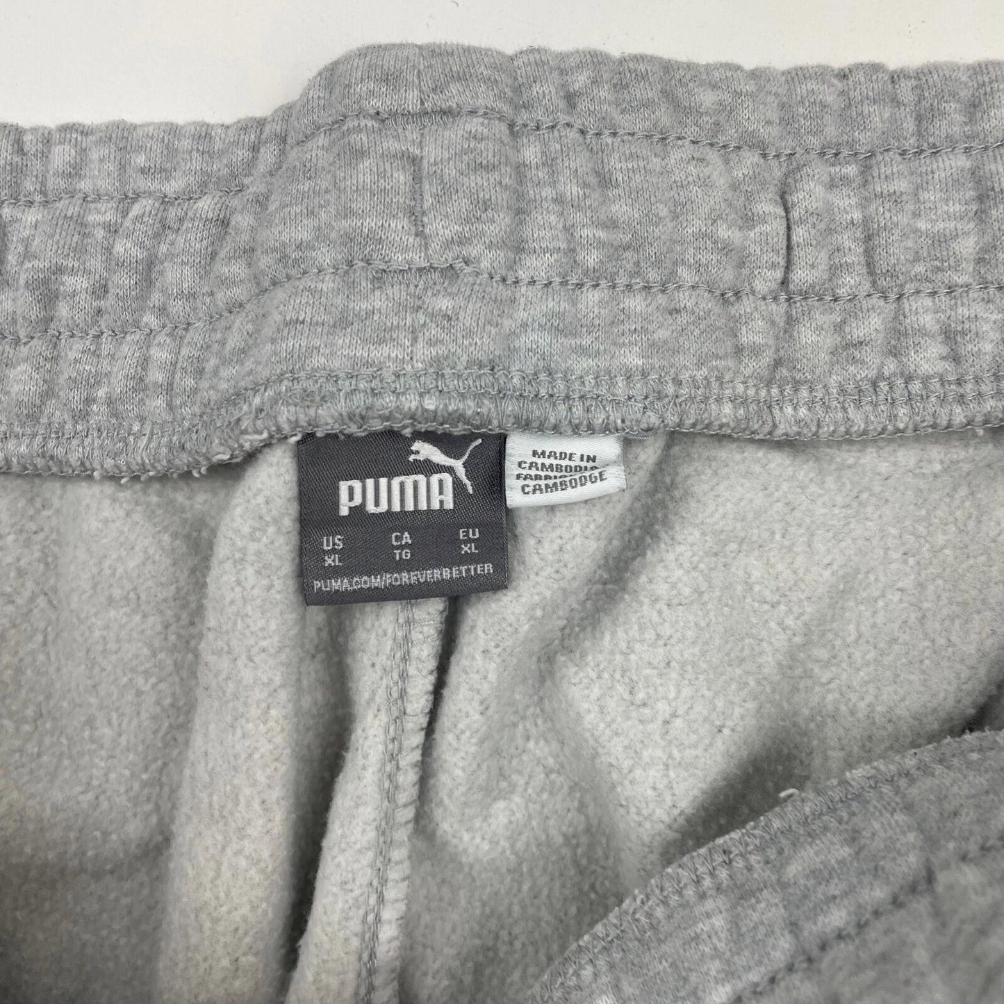 Women’s PUMA Joggers , Light Grey , Sweatpants , Size XL