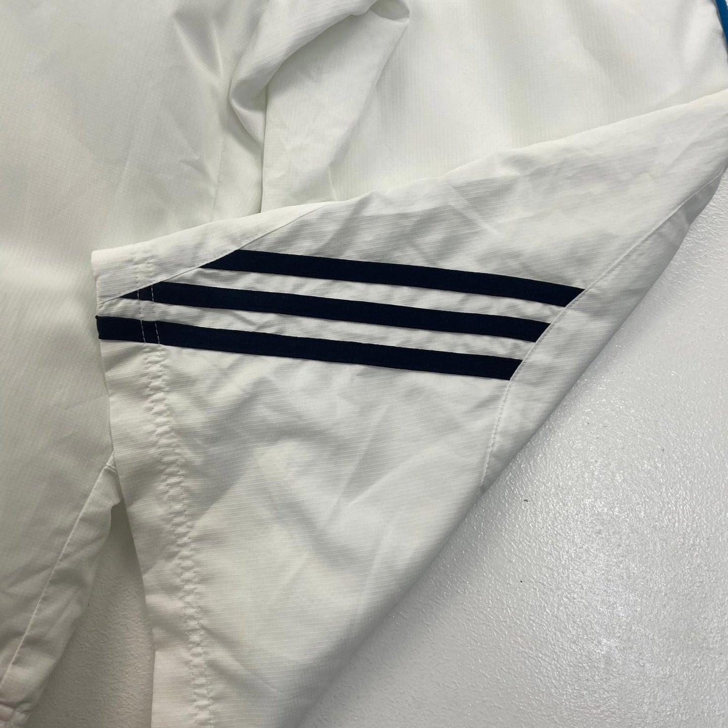 Adidas Activewear Shorts White Athletic Drawstring Men's UK S