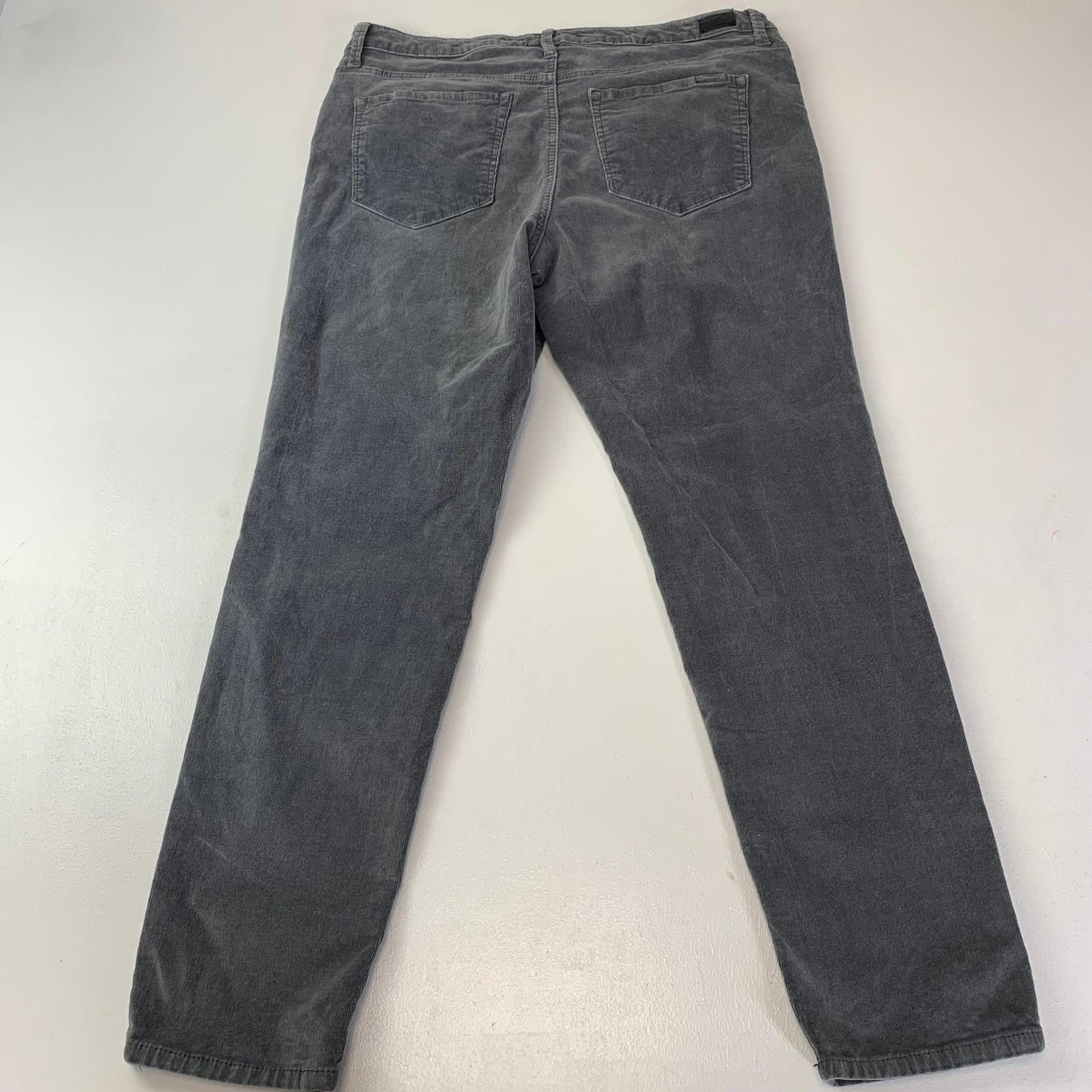 Seven7 Jeans Ultra High Rise Skinny Grey Trousers Womens Size UK 18