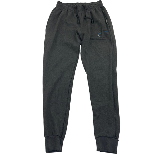 Champion Athletic Joggers Drawstring Cuffed Grey Logo Men M