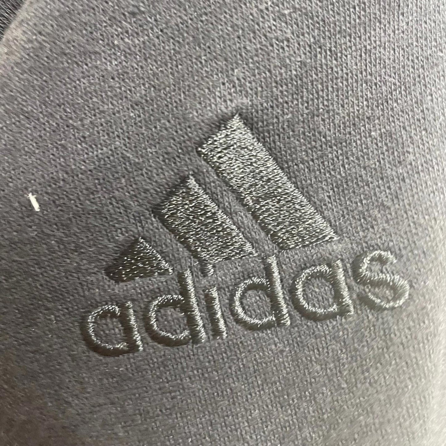 Adidas Jogger Sweatpants Elastic Waist Black Mens Large