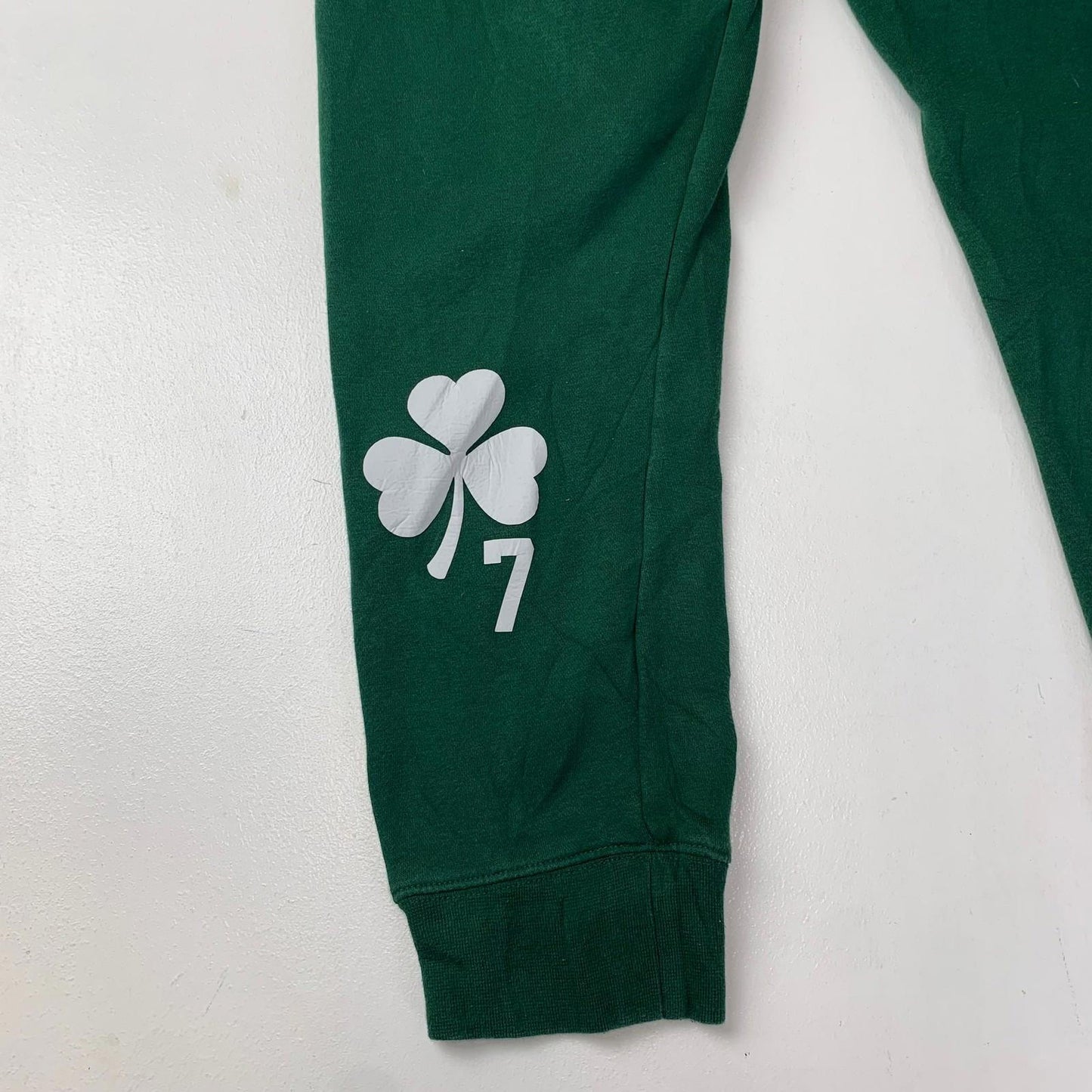 Nike Jogger Sweatpants Shamrock Logo Green Activewear Trousers Mens Medium