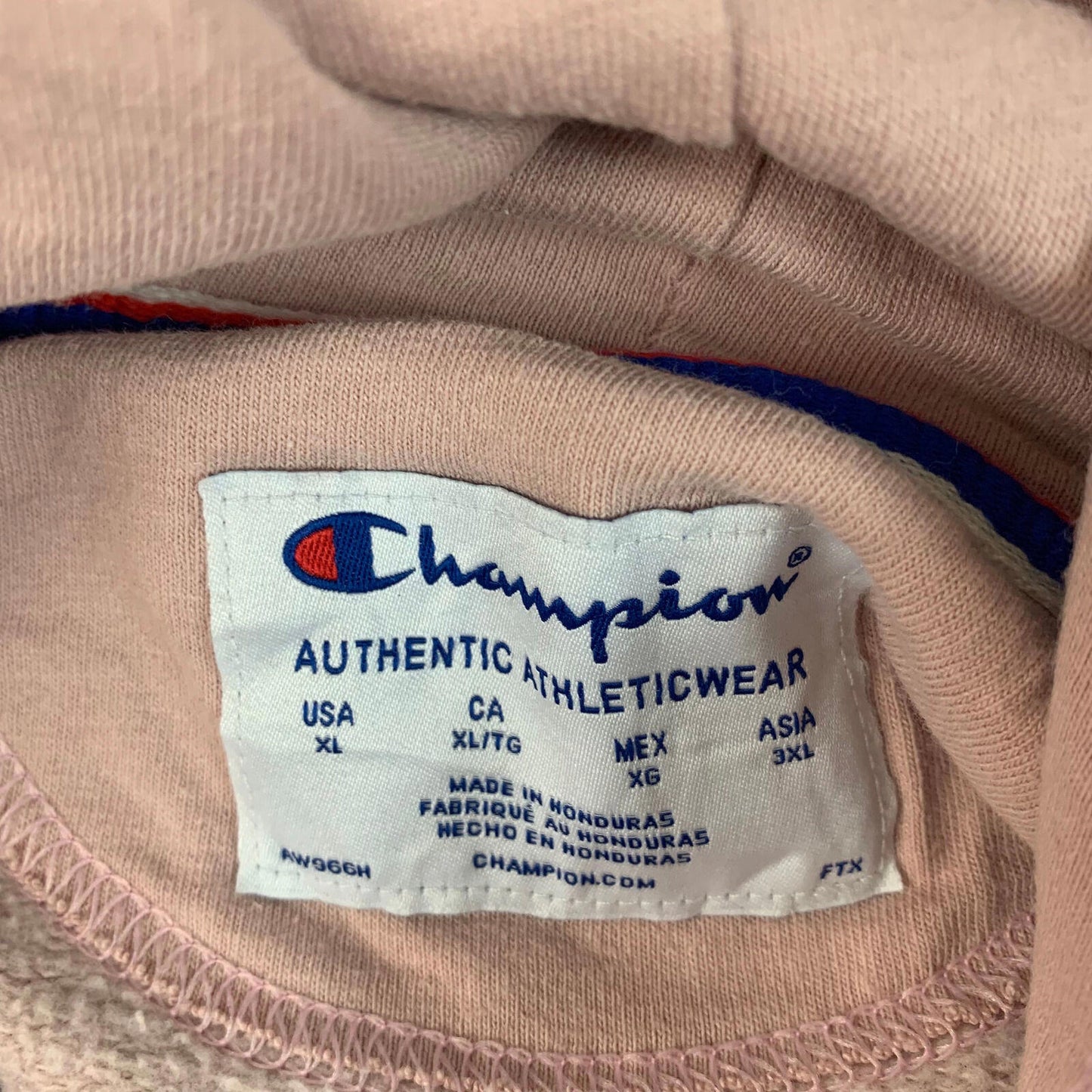 Women’s CHAMPION Pink Hoodie / XL