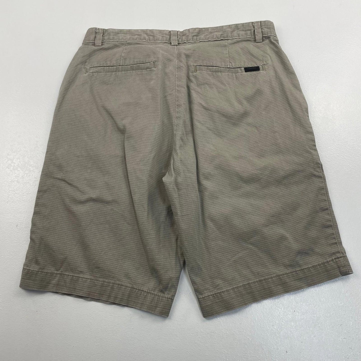 Calvin Klein Shorts Chino Beige Classic Fit Mens 30