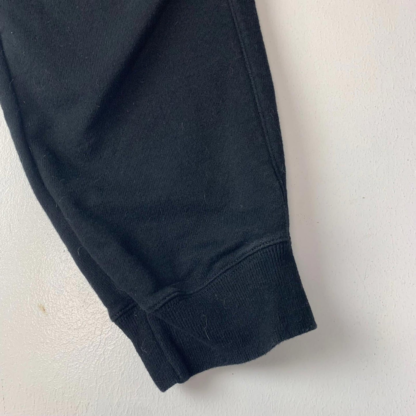 Champion Reverse Weave Jogger Sweatpants Black Logo Classic Medium