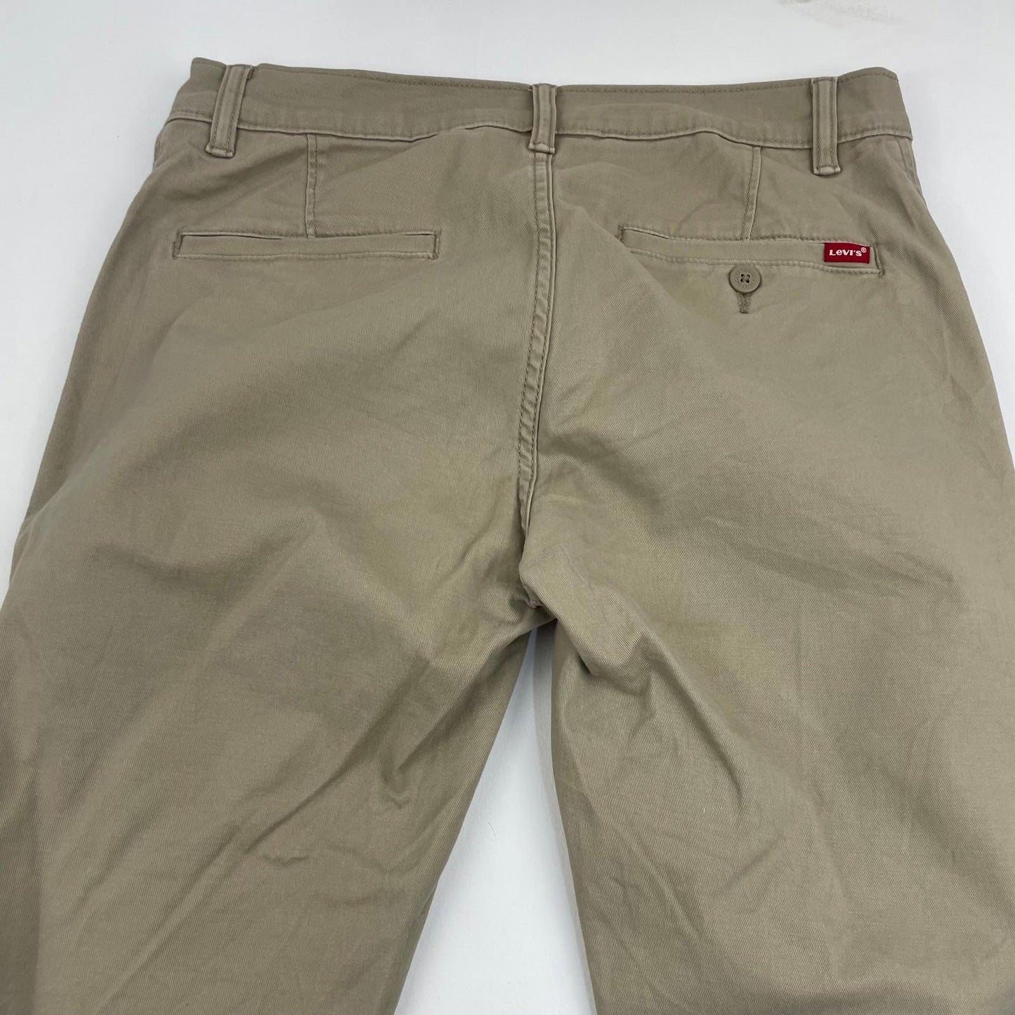 Levi's XX Chino Standard Fit Trousers Casual Beige Mens W29 L30