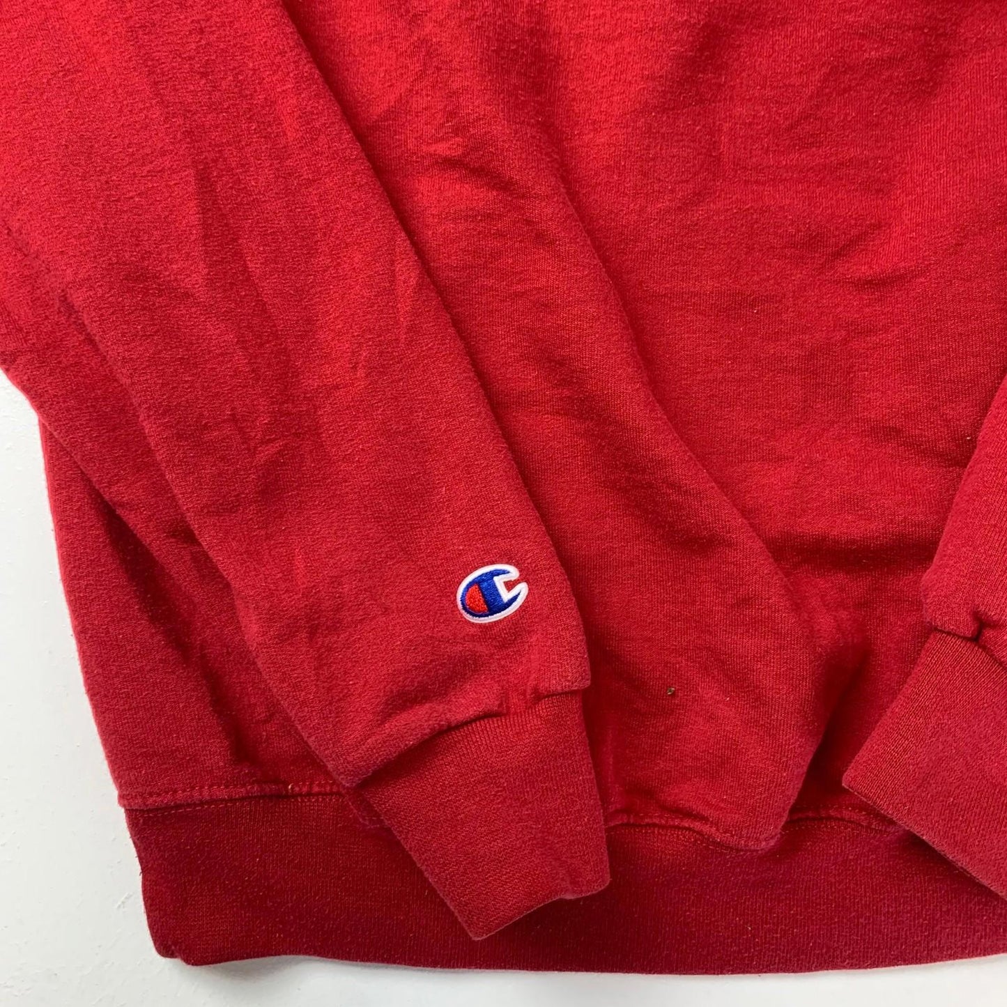 CHAMPION Hoodie Pullover Saint College SMC Red Women S