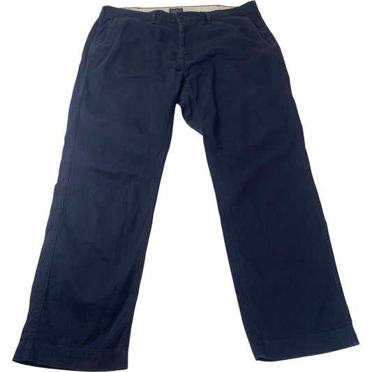 Levi Strauss Chino Trousers Classic Fit Navy Blue Mens W36 L30