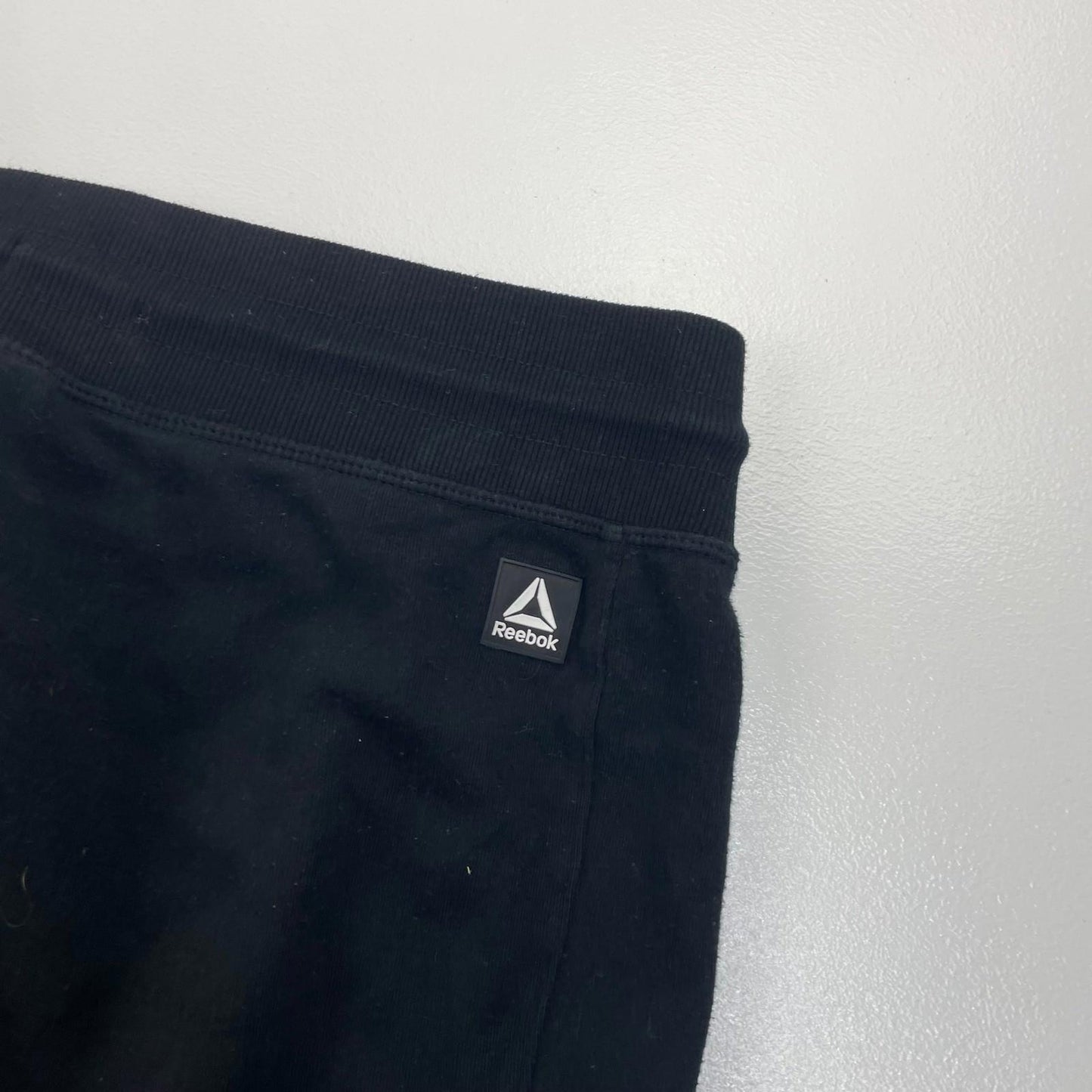 Reebok Jogger Sweatpants Drawstring Black Women's XL