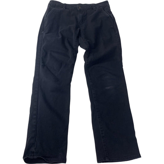 Levi's Commuter Trousers Straight Leg Stretch Black Mens W32 L31