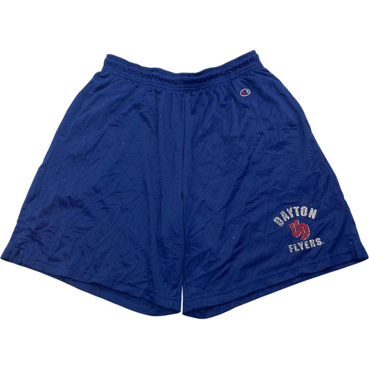 Champion Dayton Flyers Blue Athletic Mesh Shorts Mens XL