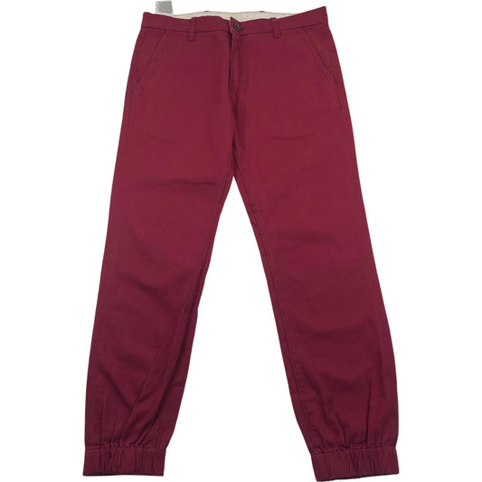 LEVI'S Chino Trousers Casual Straight Red Mens W33 L32