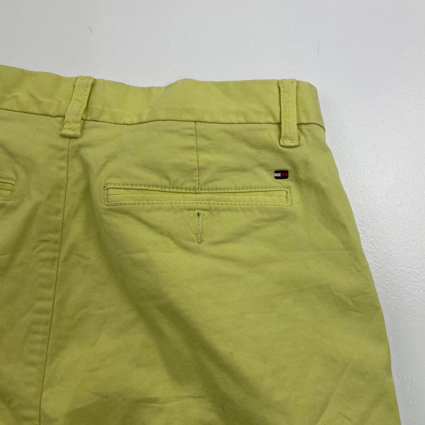 Tommy Hilfiger Chino Shorts Casual Yellow Mens Size 30