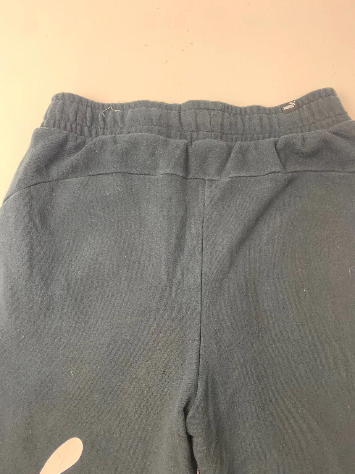 Mens PUMA Jogging Bottoms / Black / Small / Joggers / Sweatpants