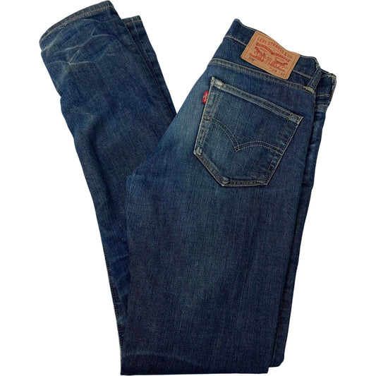 LEVI'S 510 Skinny Fit Denim Jeans Blue Stretch Classic Mens W29 L32