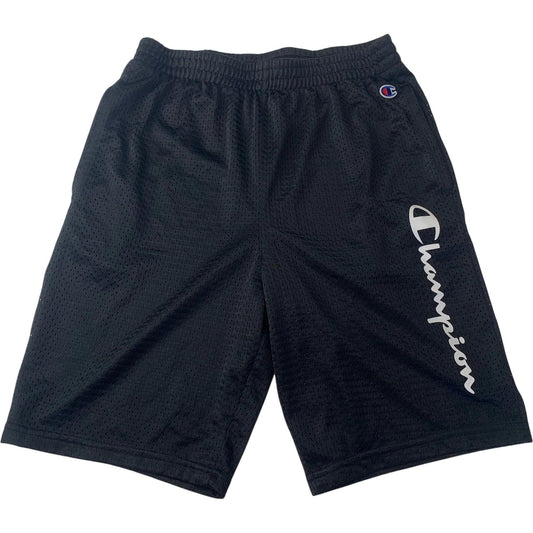 Champion Athletic Shorts Mesh Quick Dry Black Boys XL