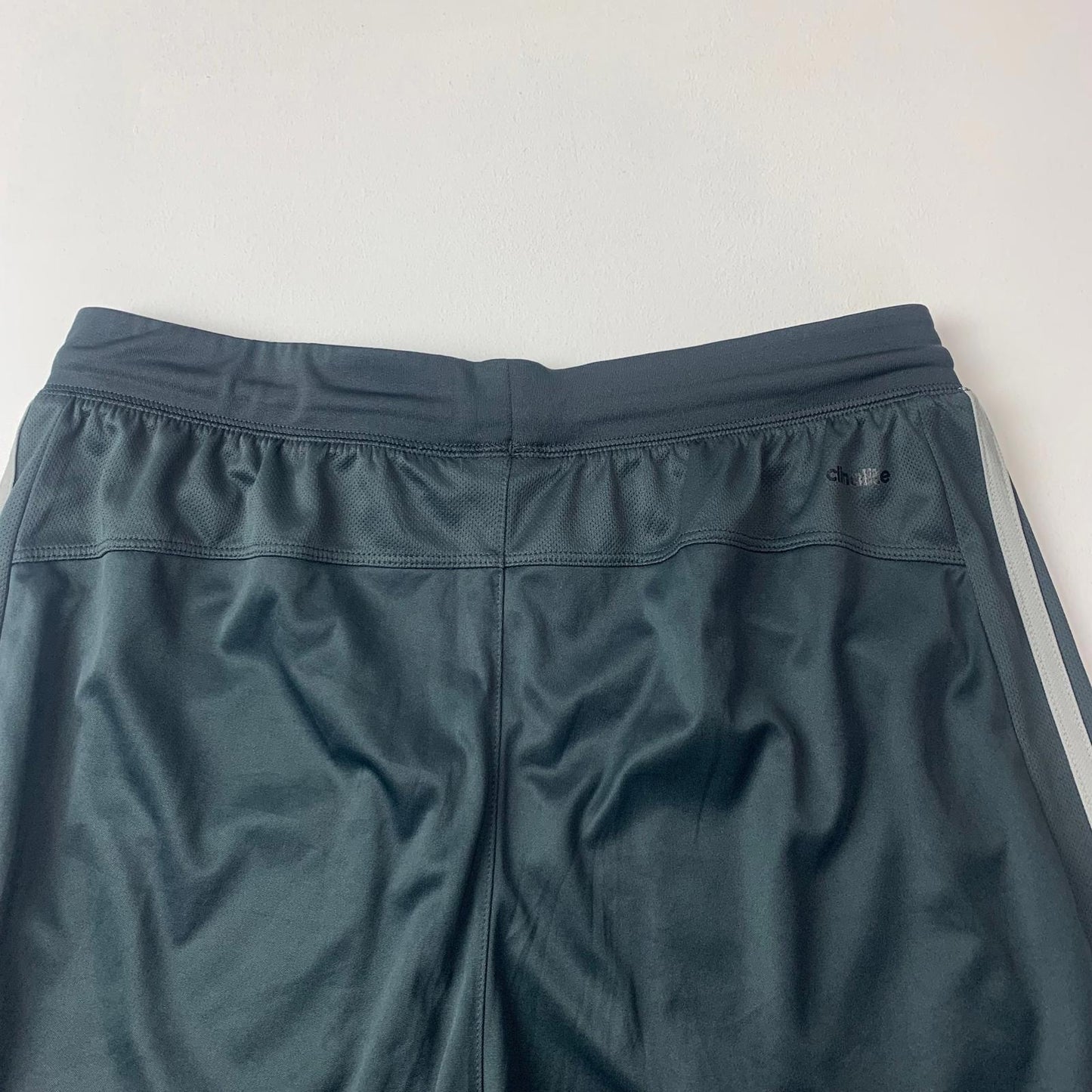 ADIDAS Climalite Athletic Shorts Drawstring Black Men Medium