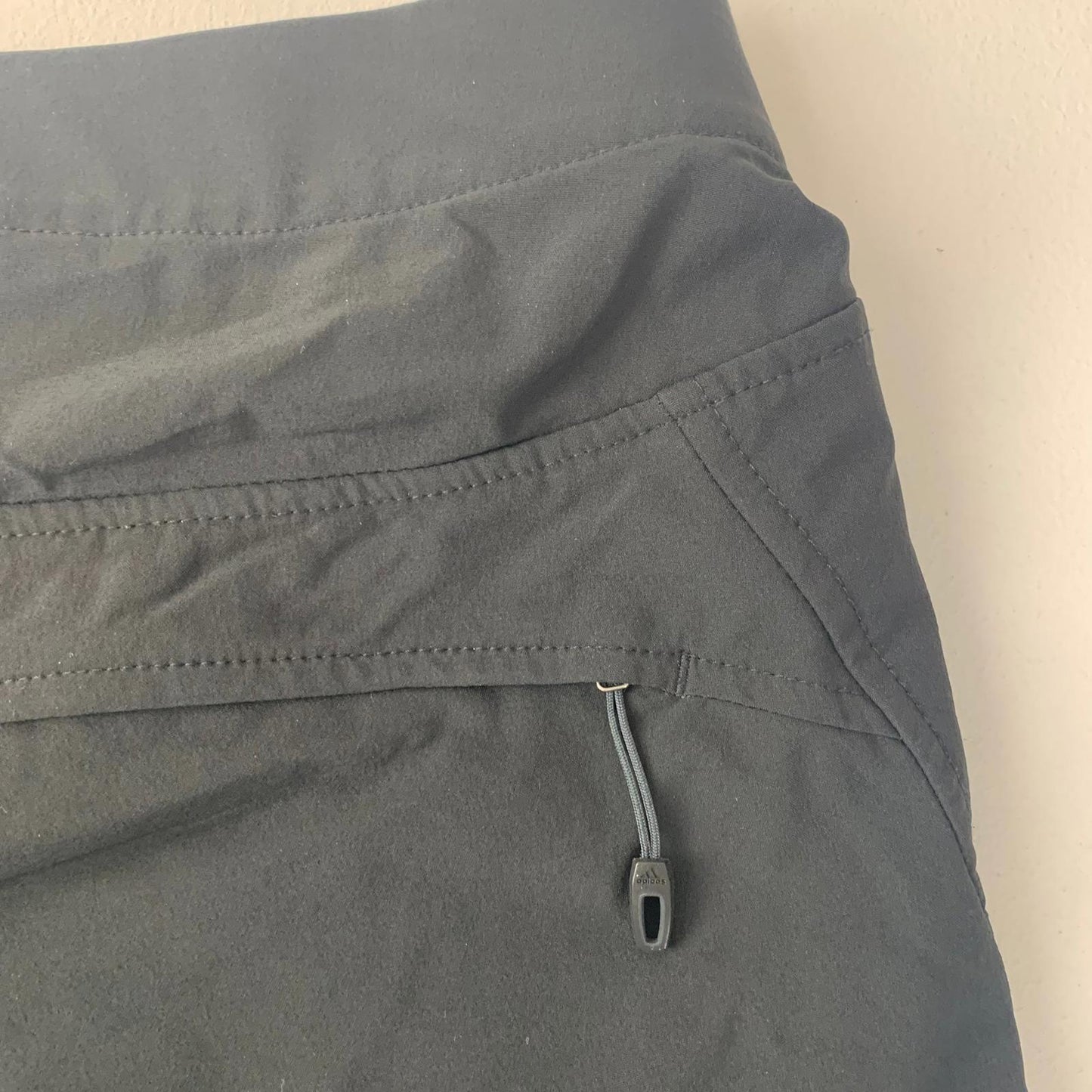 Adidas Outdoor Hiking Shorts Belted Black Mens 32"