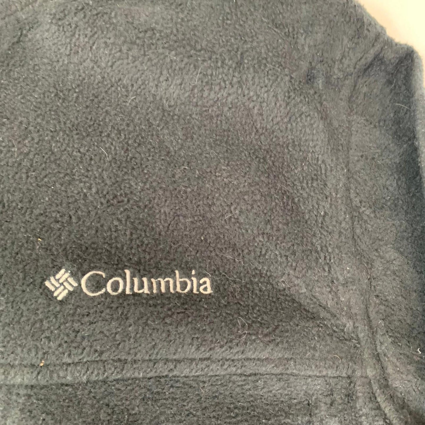 Columbia Fleece Jacket Full Zip Warm Black Men’s L