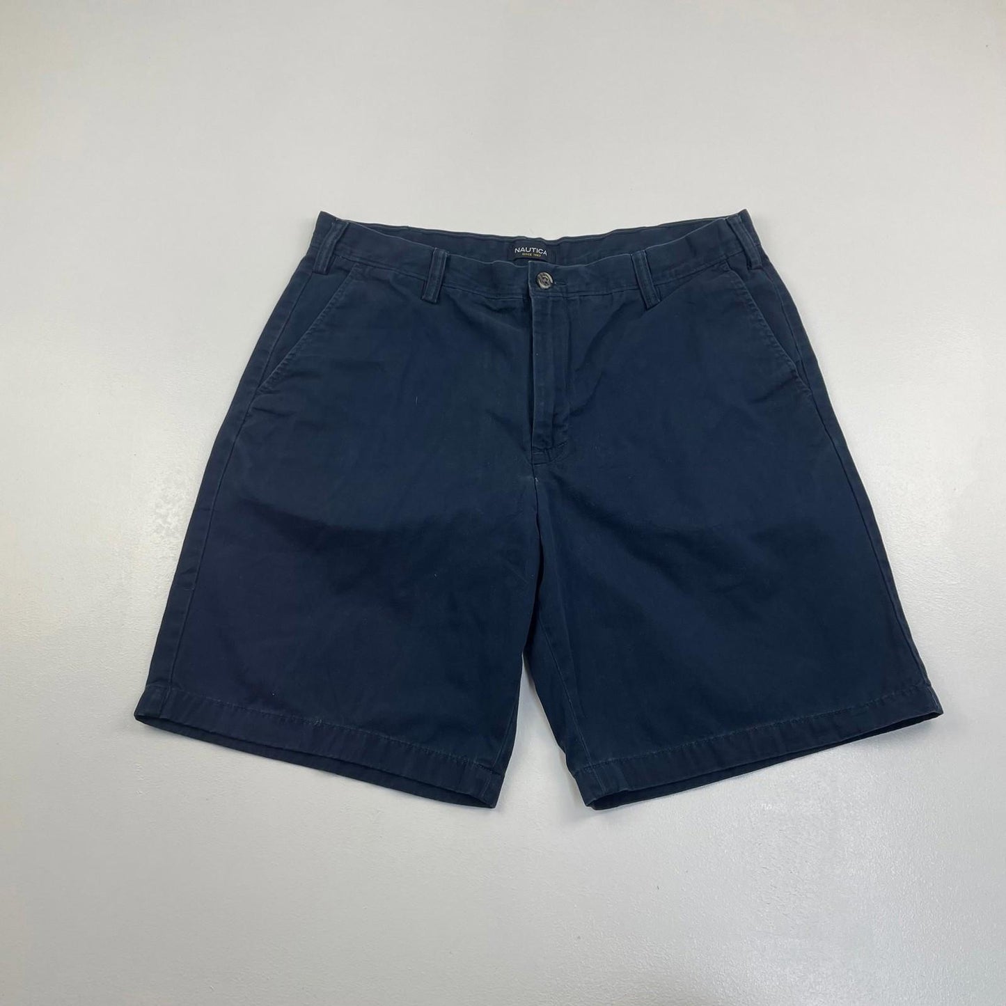NAUTICA Shorts Chino Classic Navy Mens UK 36