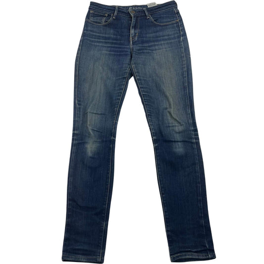Levi’s High Rise Skinny Jeans Stretch Fit Blue Denim Womens UK 6