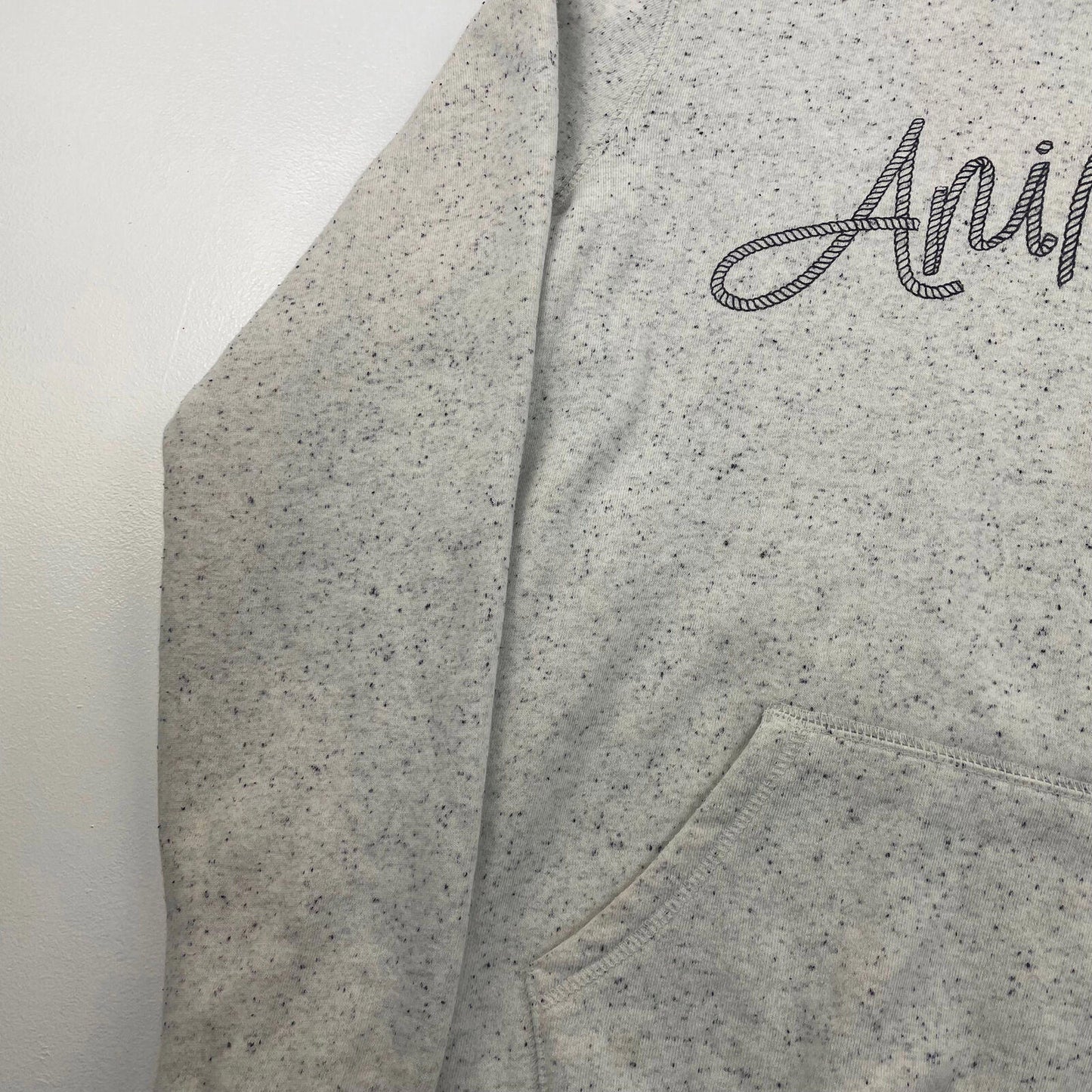 Women’s ANIMAL Light Grey Spellout Hoodie , Size UK 8 / S