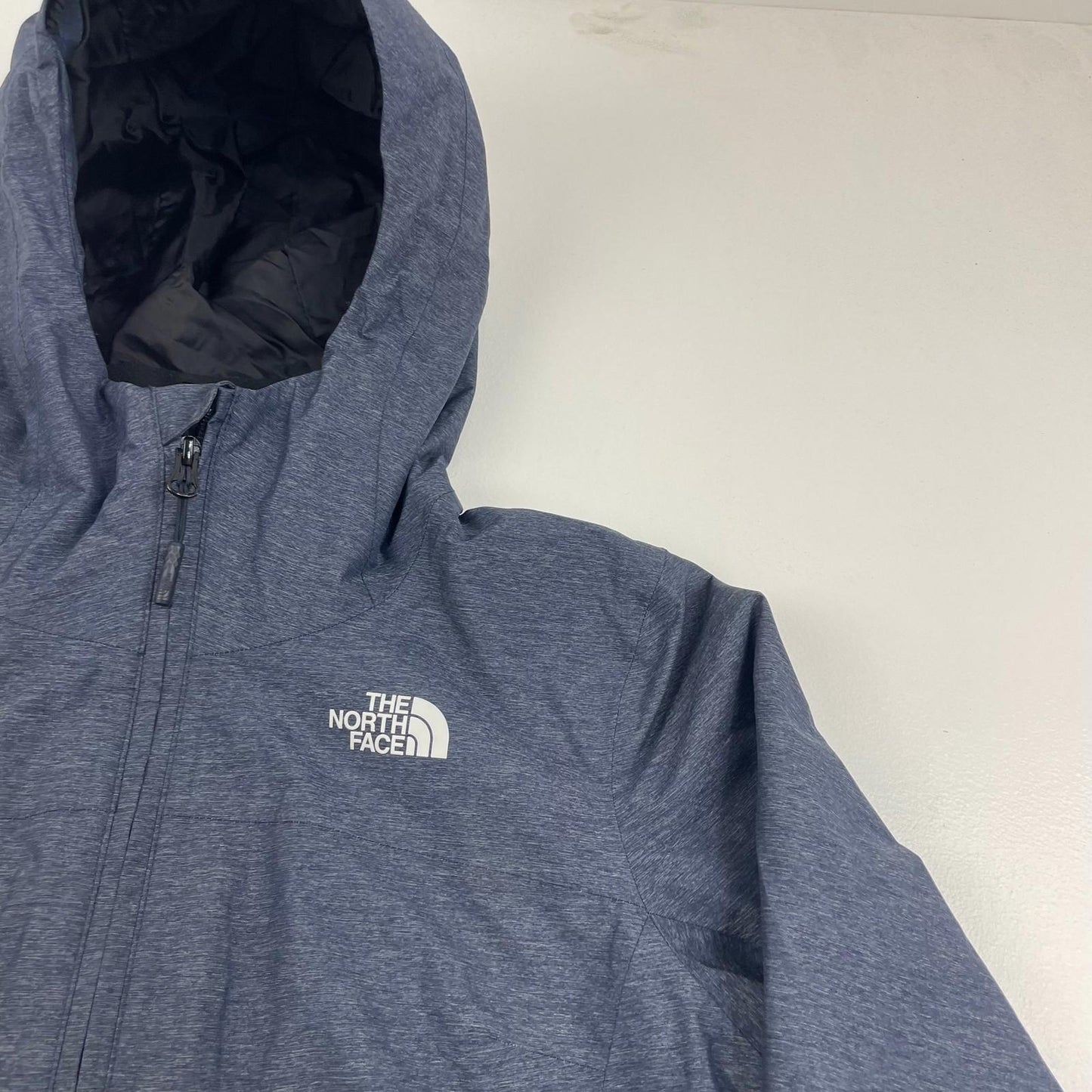 THE NORTH FACE Women's Jacket Hooded Waterproof Blue Outdoor S