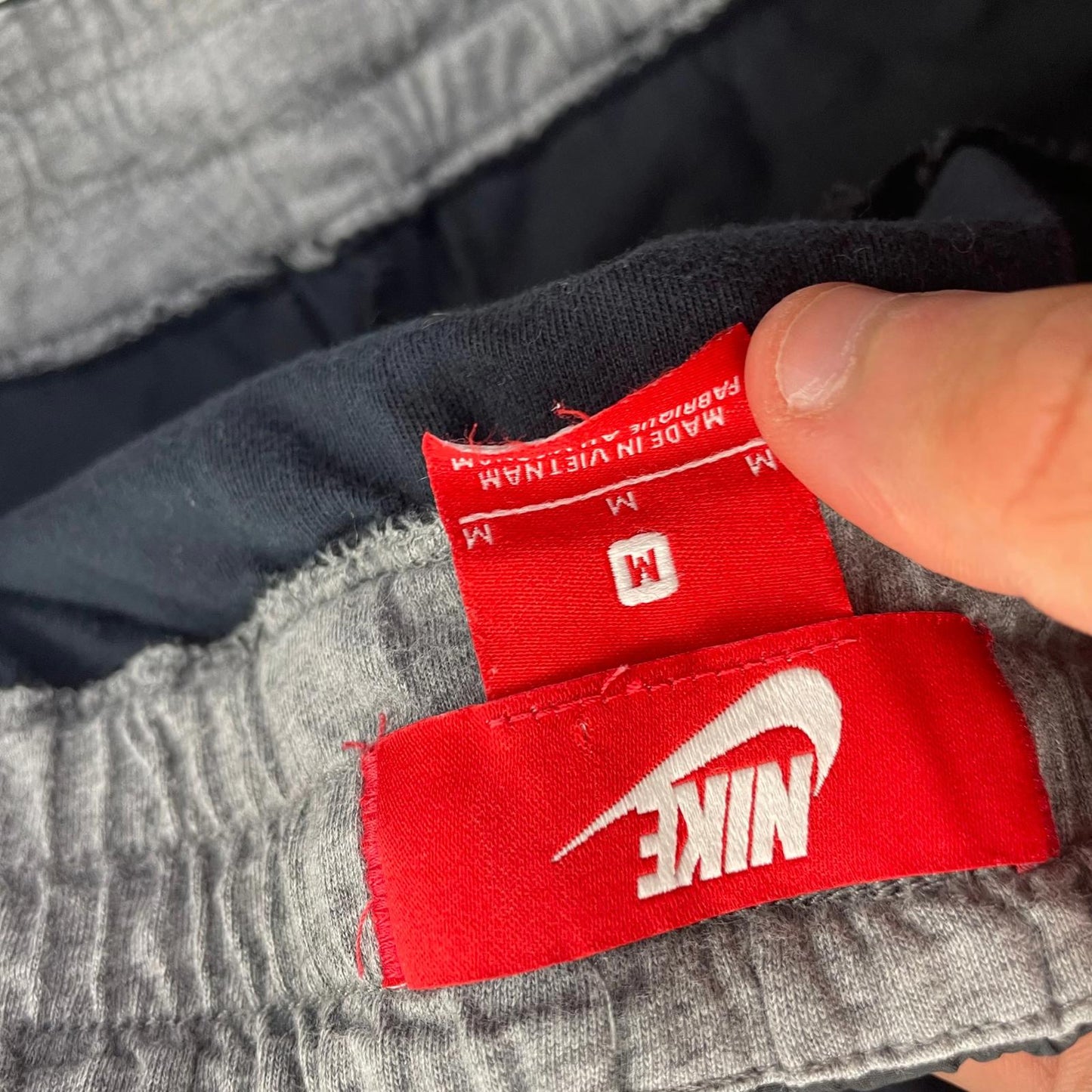 Nike Men's Sweat Shorts Athletic Casual Black Medium