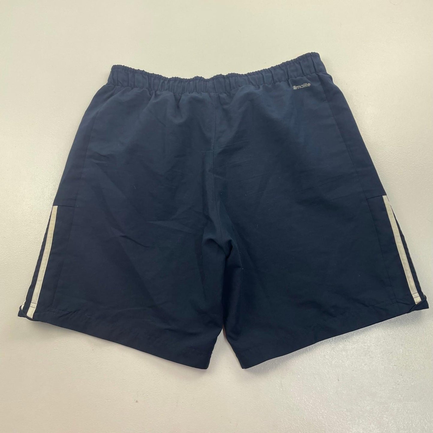 Adidas Sport Essentials Activewear Shorts Climalite Blue Mens Medium