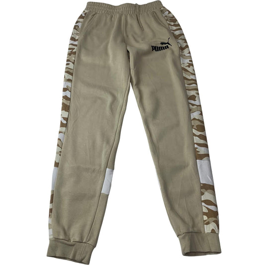 Puma Jogger Track Pants Beige Camo Mens S