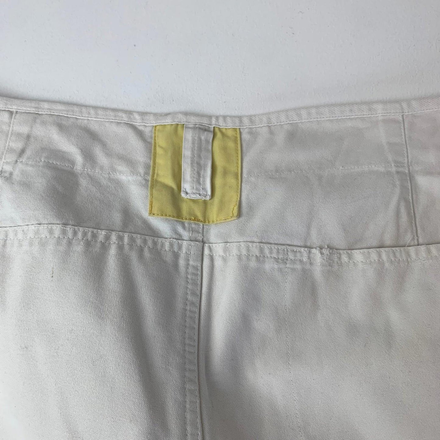 Murphy & Nye Sailmakers Cargo Shorts Sailcloth White Mens W38