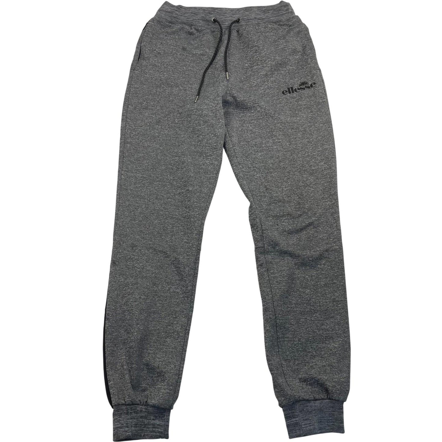 Ellesse Jogger Sweatpants Activewear Heathered Grey Mens Small